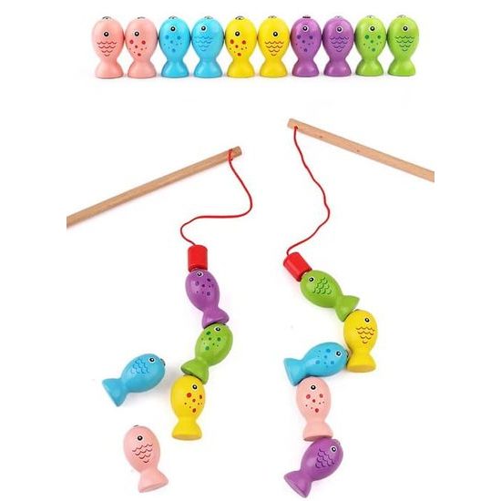 Doris dětská hra lovení rybiček na magnet Cat Fishing