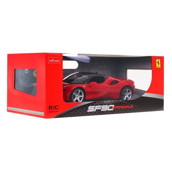 Rastar auto na dálkové ovládání Ferrari SF90 Stradale 1:14 červené