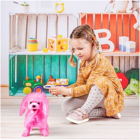 Interaktivní plyšový pejsek Pudl dálkově ovládaný