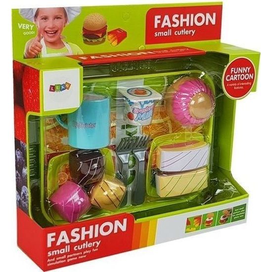 Dětský set dezertů s podnosem