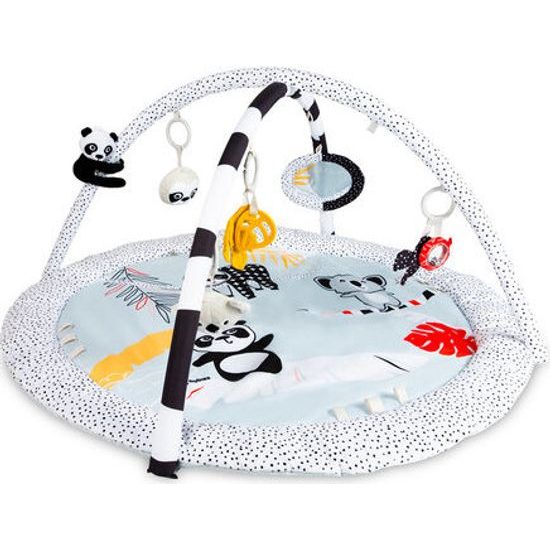 CANPOL babies Senzorická hrací deka se zrcátkem BabiesBoo