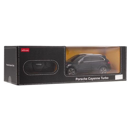 Rastar auto na dálkové ovládání Porsche Cayenne Turbo 1:24 černé
