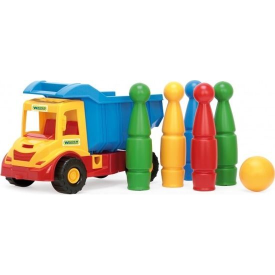 Auto multitruck s kuželkami