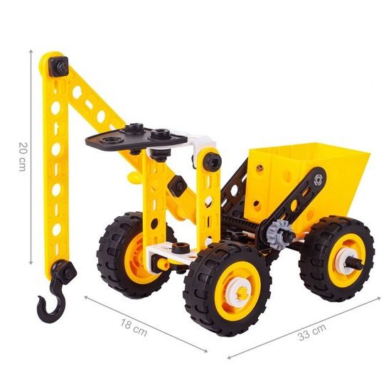 Konstrukční stavebnice 8v1 Build Play 100 dílků