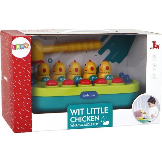 Arkádová hra - Whac a Mole kuřátka