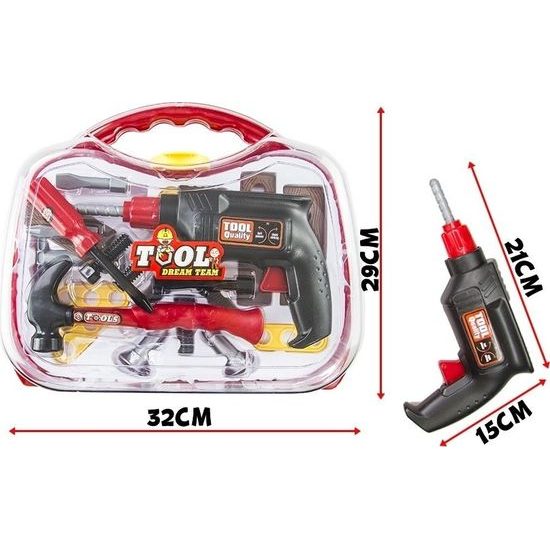 Sada nářadí pro malého kutila v kufříku 22ks