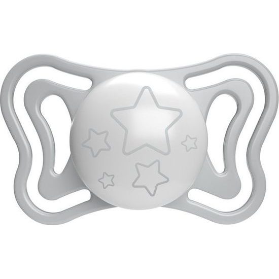 Silikonový dudlík Physio Light 6m, 2ks Lumi