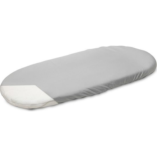 Bambusové prostěradlo do kočárku 35x75cm, šedé