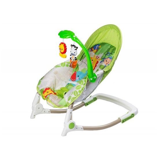Ecotoys kojenecké lehátko 3v1 s vibracemi a hudbou Animal 4