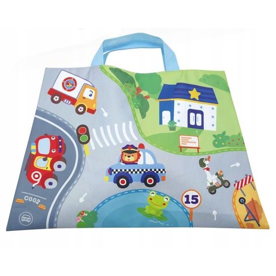 Haunger měkká autíčka s podložkou a setrvačníkem Soft Vehicle