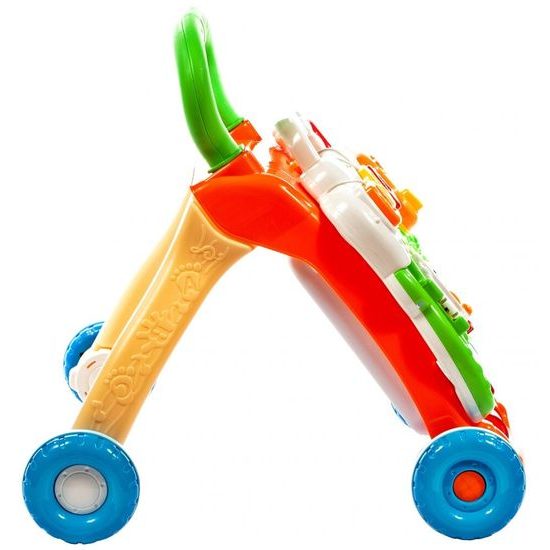 ROZBALENO Interaktivní chodítko s hracím panelem 2v1 Bunny Stroller