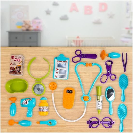Sestava pro děti Malý veterinář 20 součástí