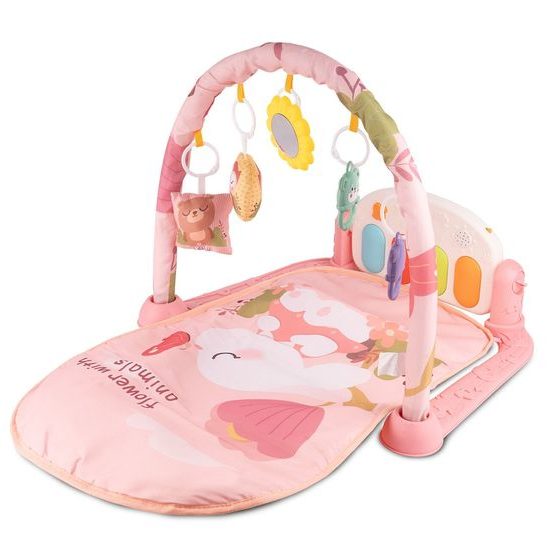 Dětská hrací deka s piankem Ocean - modrá