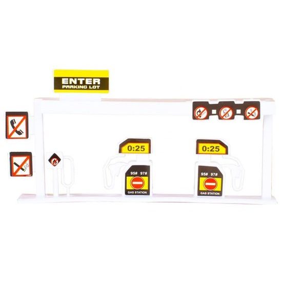 Parkovací dráha se 4 stavebními stroji Big Size Lot