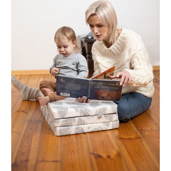 Skládací matrace do postýlky Sensillo Liška a zajíček 120X60 cm