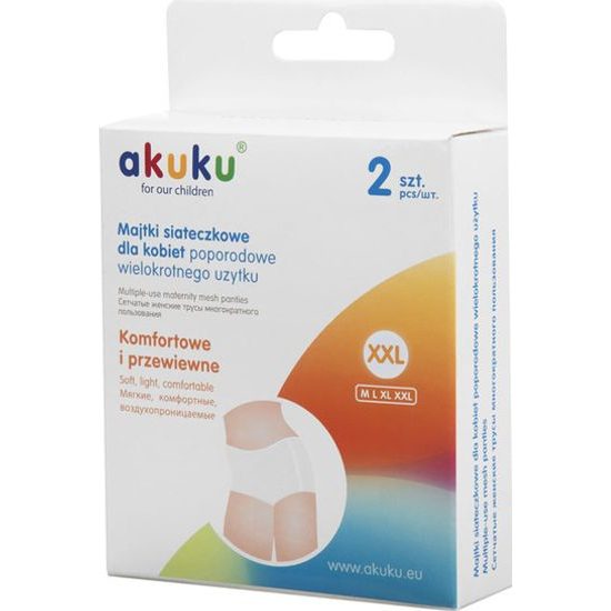 Poporodní kalhotky Akuku pro opakované použití vel.XXL