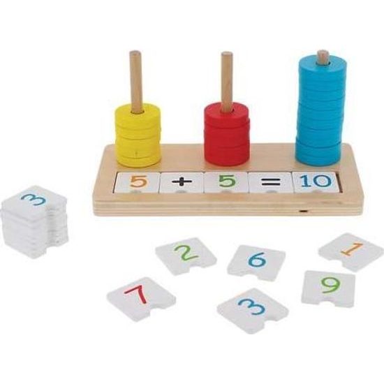 Trefl Trefl Edukační dřevěné počítadlo Matematika