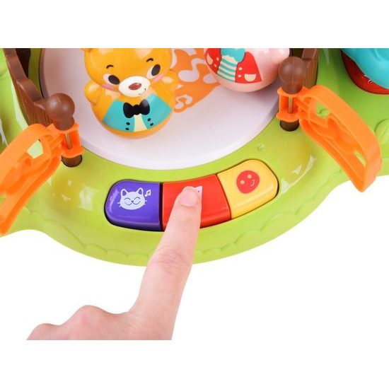 Huile Toys multifunkční domeček pro nejmenší se zvuky Jesličky