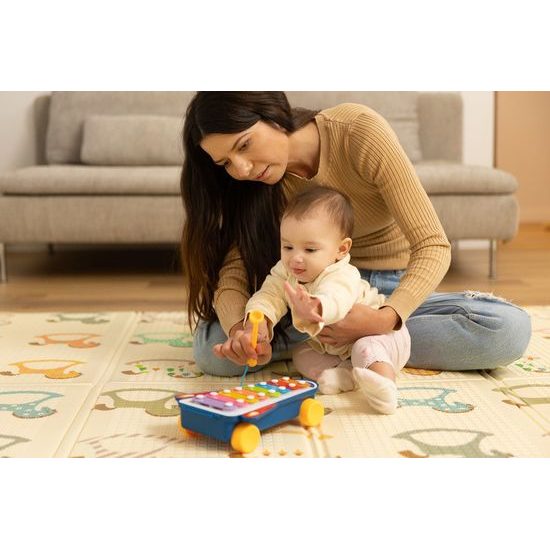 Edukační hračka - duhové činely