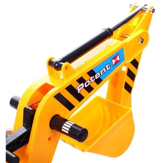 Dětské odrážedlo pásový bagr King Kong s helmou