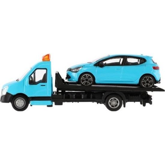 Auto/kamion Bburago odtahovka + auto - mix 6 barev