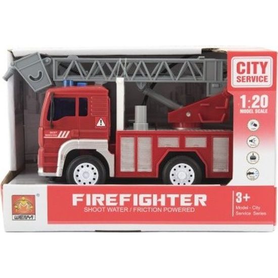 Auto hasiči stříkací vodu - na baterie