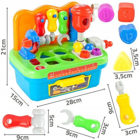 Multifunkční ponk pro nejmenší Tool Master