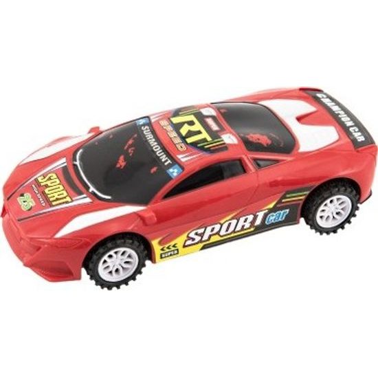 Závodní auto na setrvačník - mix 2 barvy