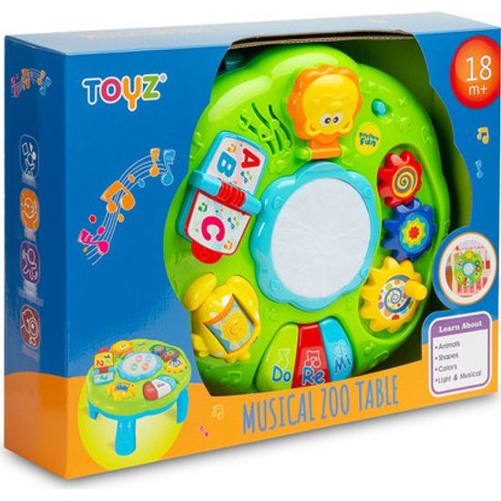 Hrací edukační stůl - Zoo