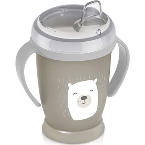 Lovi Nevylévací hrníček mini Buddy Bear - béžový