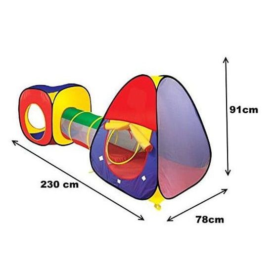 Doris dětský stan 3v1 s tunelem