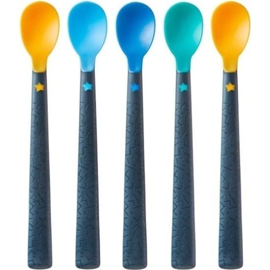 Tommee Tippee Lžičky pro nejmenší Softee 5ks 4m+