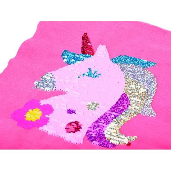 Sada na výrobu polštáře s jednorožcem Sequin Pillow