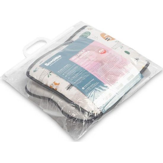 Sada podložky do kočárku deluxe lesní svět