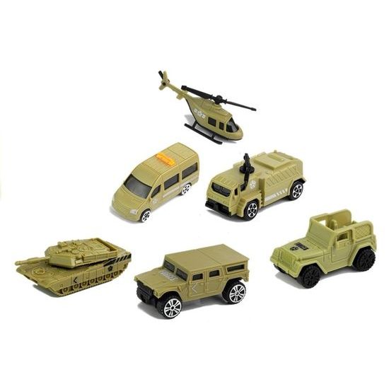 Ponorka s vojenskými autíčky a helikoptérou Army Submarine