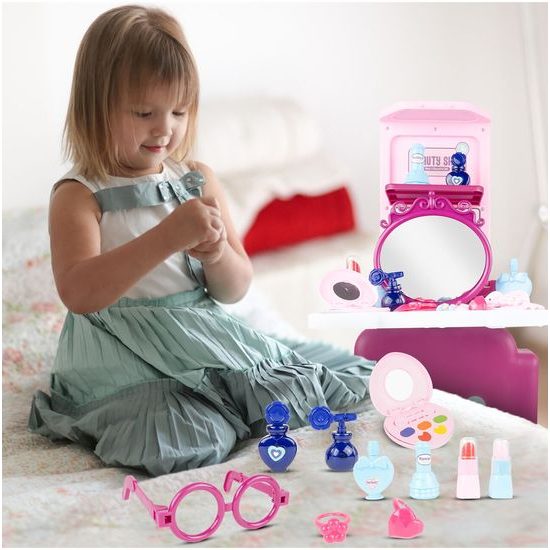Dětský salón krásy v kufříčku Beauty Shop