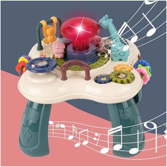 Mini edukační stoleček se světly a zvuky Mini Zoo