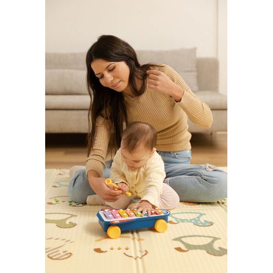 Edukační hračka - duhové činely