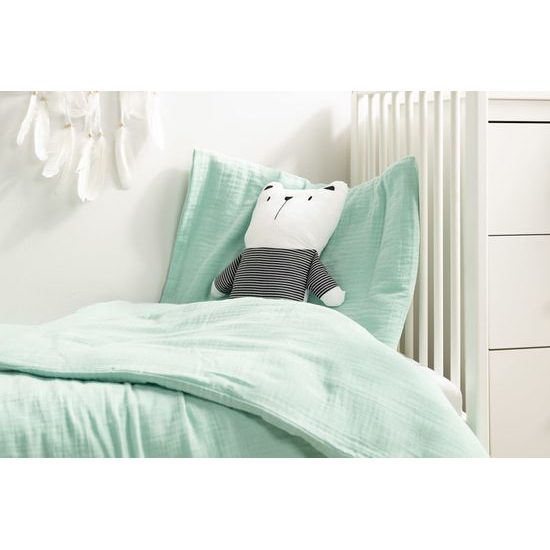 Sensillo Mušelínové povlečení mátové