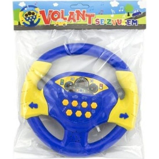 Modrý Volant na baterie, se zvukem