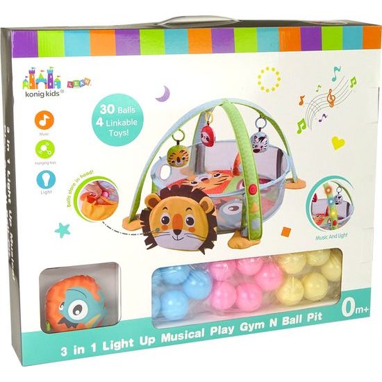 Vzdělávací ohrádka Mat Lion pro miminka