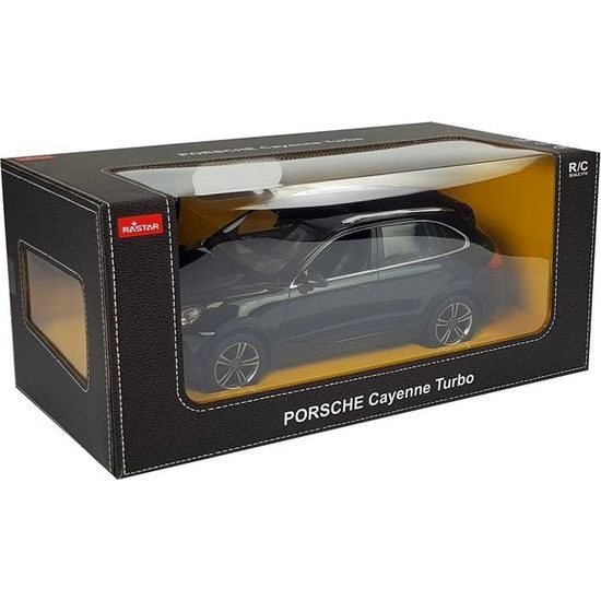Rastar auto na dálkové ovládání Porsche Cayenne Turbo 1:24 černé