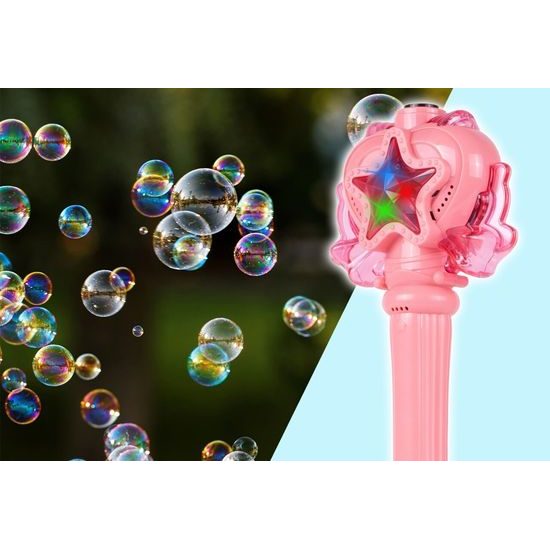 Dětský bublifuk na baterie Magická hůlka