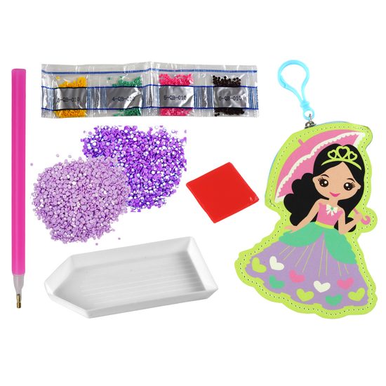 Diamantová mozaika pro děti Rose Gem - princezny