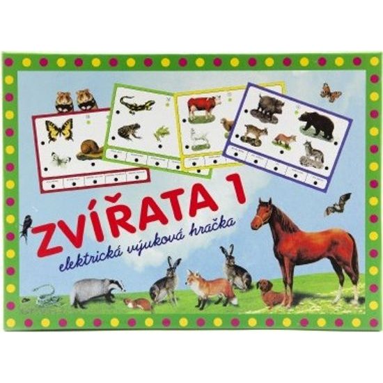 Zvířata 1 společenská hra na baterie