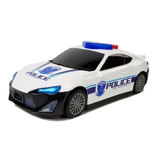 Rozkládací policejní autíčko se světlem, zvuky a autíčky Police Garage