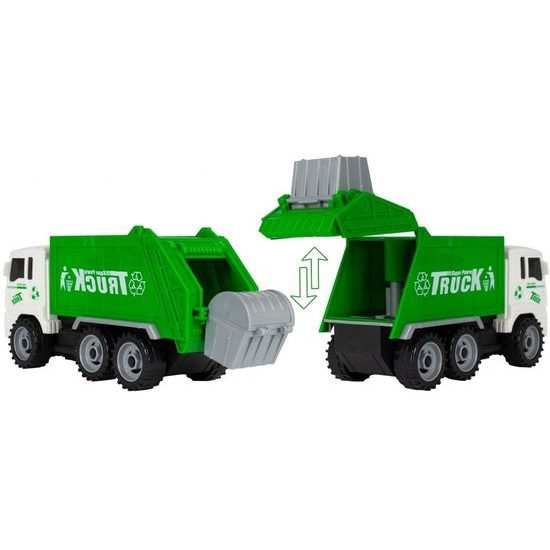 Šroubovací popelářské auto s kontejnery Sanitation Truck