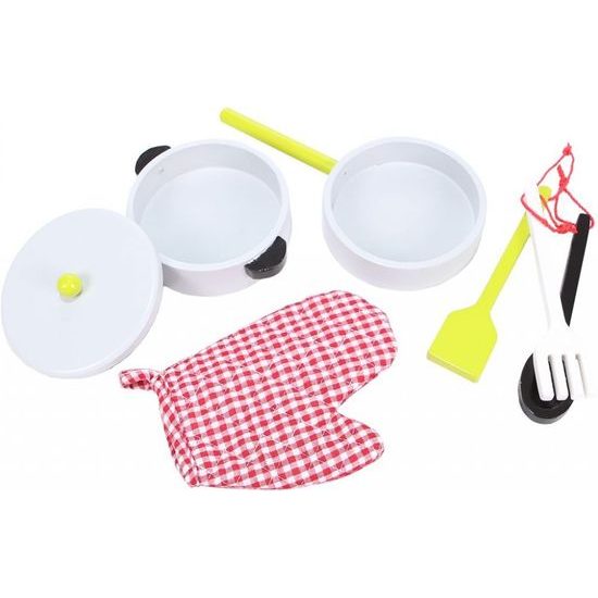 Ecotoys dětská dřevěná kuchyňka s troubou