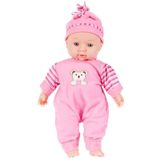 Mluvící panenka s oblečením Baby May 34 cm