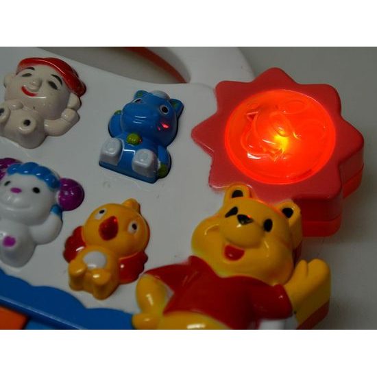 Dětské klávesy se zvířátky Cartoon Piano